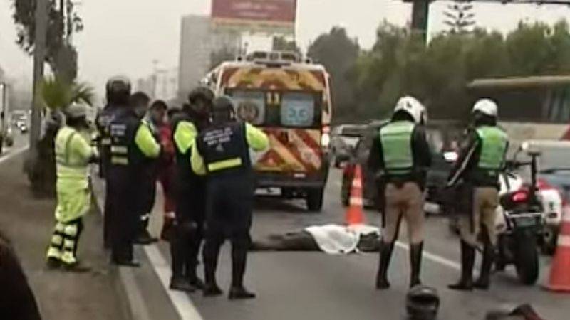 Motociclista pierde la vida tras choque a la altura del Pentagonito