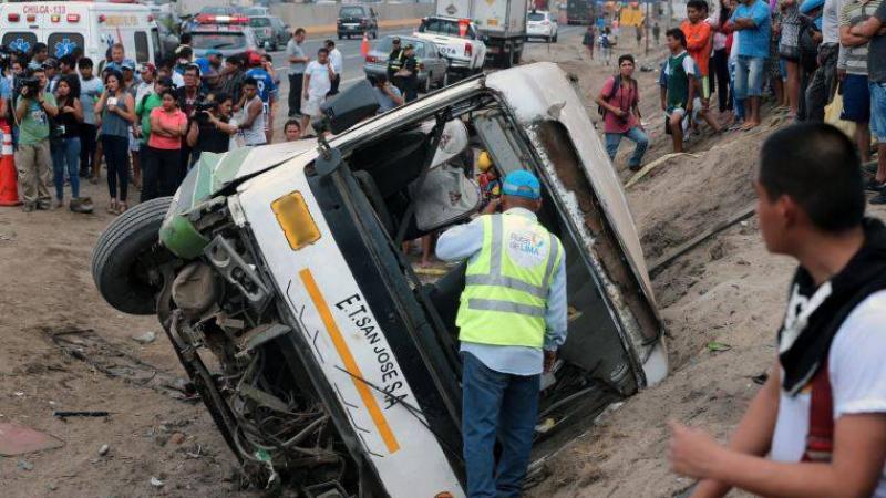 Más de 270 personas fallecen al mes por accidentes de tránsito, según el MTC