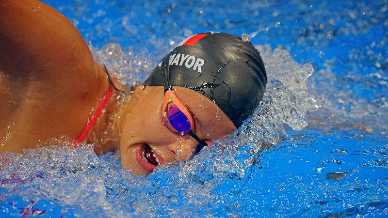 Alexia nadadora natación Juegos Olímpicos París 2024 videna proyecto legado panamericanos