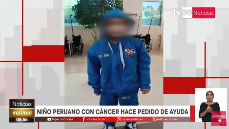 España niño peruano  cáncer