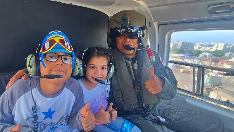 niño cáncer helicóptero linfoma venció