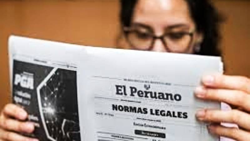normas legales peruano