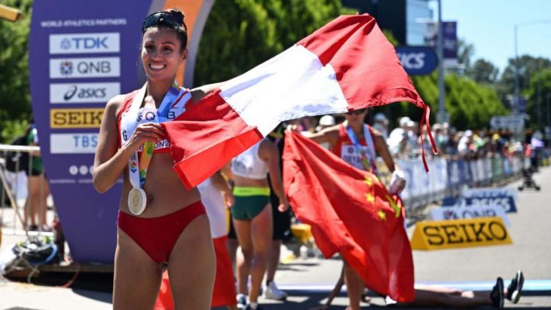 Kimberly García competirá este domingo en el Mundial de Marcha por equipos