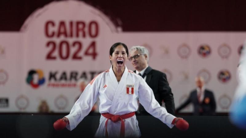 Karate: Alexandra Grande logra la medalla de bronce en Premier League