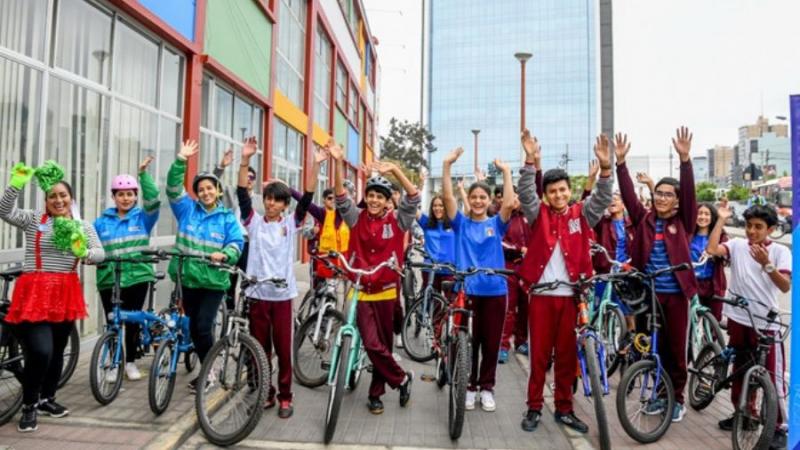 La ATU capacitó a más de 14 000 escolares y docentes sobre en el uso de la bicicleta como movilidad sostenible