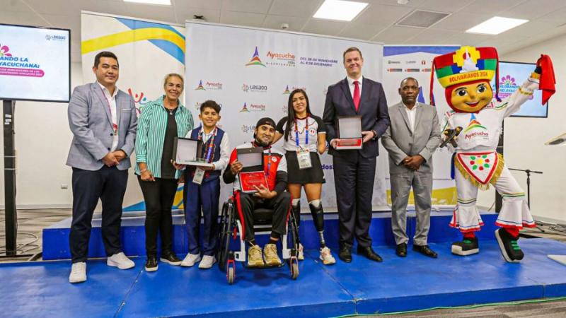 Juegos Bolivarianos cuentan con tres embajadores 