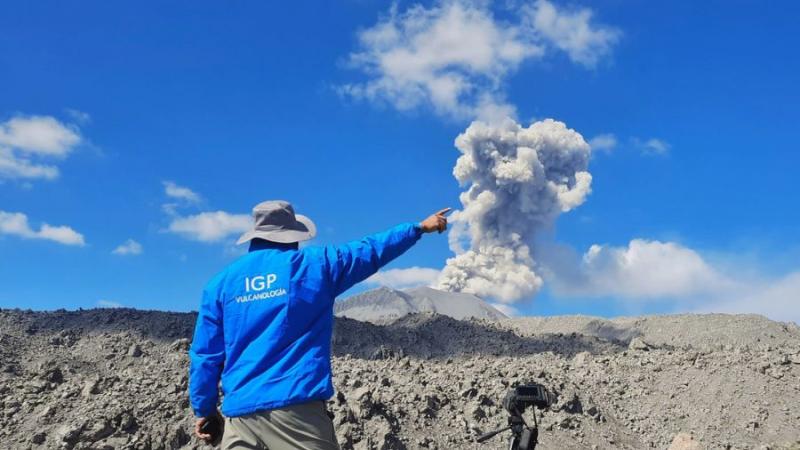 Ahora los datos geofísicos sobre la actividad volcánica en el país están al alcance de todos
