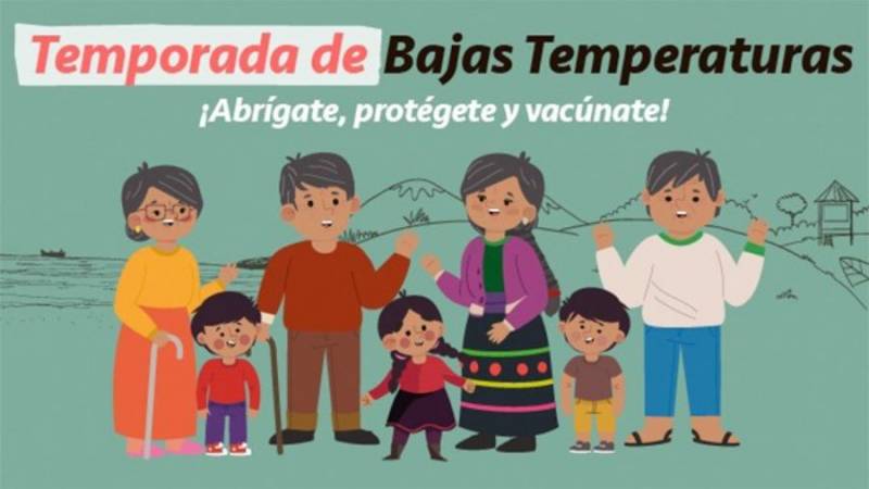 Minsa lanza especial web para enfrentar la temporada de bajas temperaturas