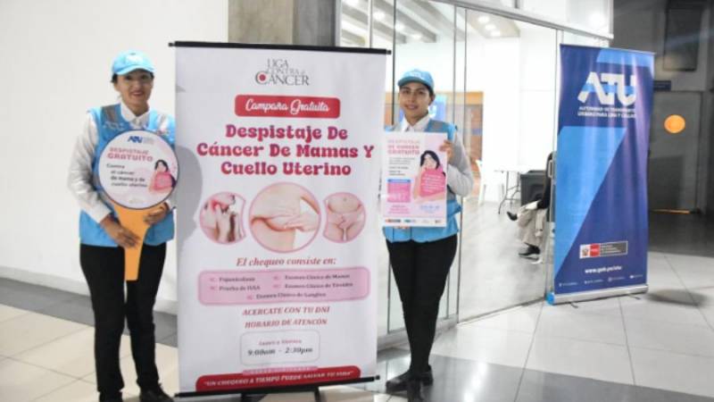 Campaña gratuita de despistaje de cáncer