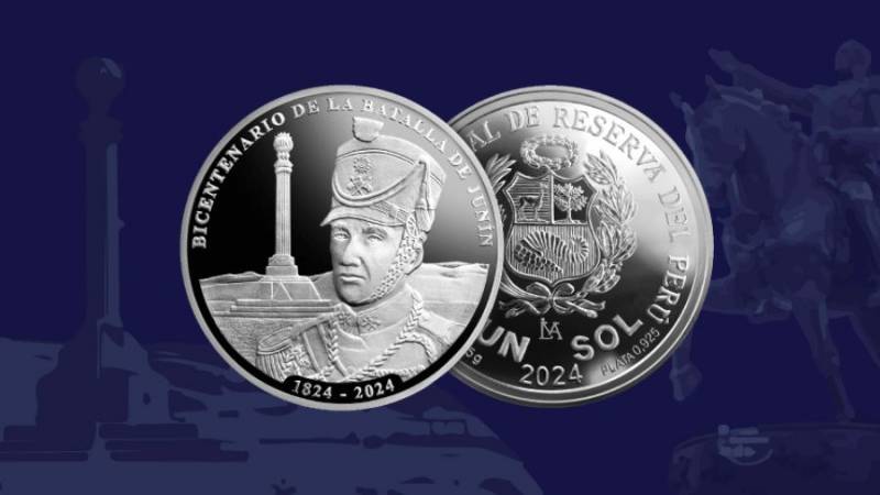 Moneda de la batalla de Junín