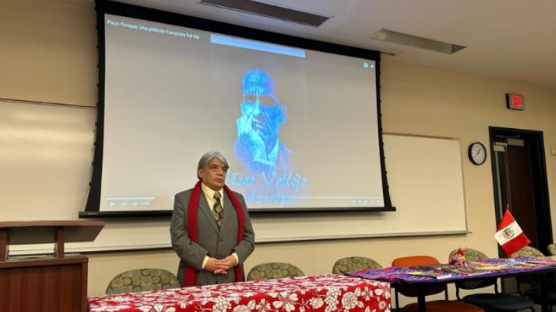 Homenaje a César Vallejo en la Universidad Estatal de Kenessaw en Georgia