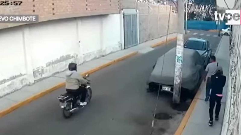 Nuevo Chimbote: asalto profesor