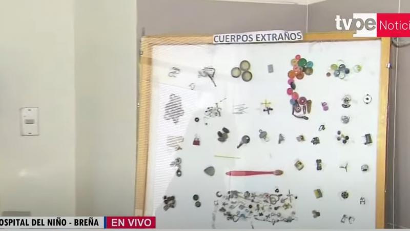 OBJETOS EXTRAÑOS QUE SE COMEN NIÑOS INS