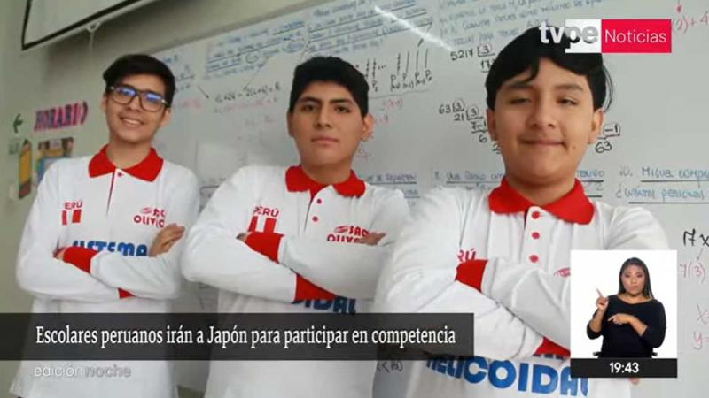 Olimpiada Mundial de Matemática: escolares peruanos buscarán triunfar en Japón