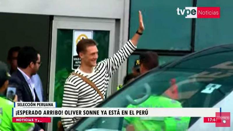 futbolista danés Oliver Sonne Selección Peruana