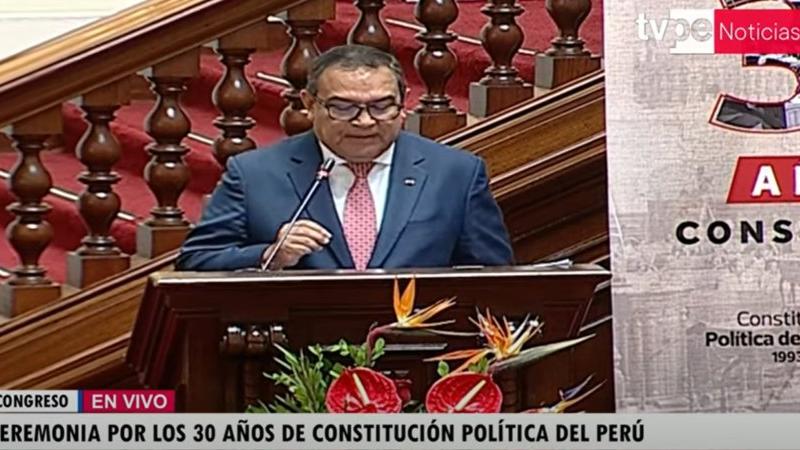 Alberto Otárola Constitución Política
