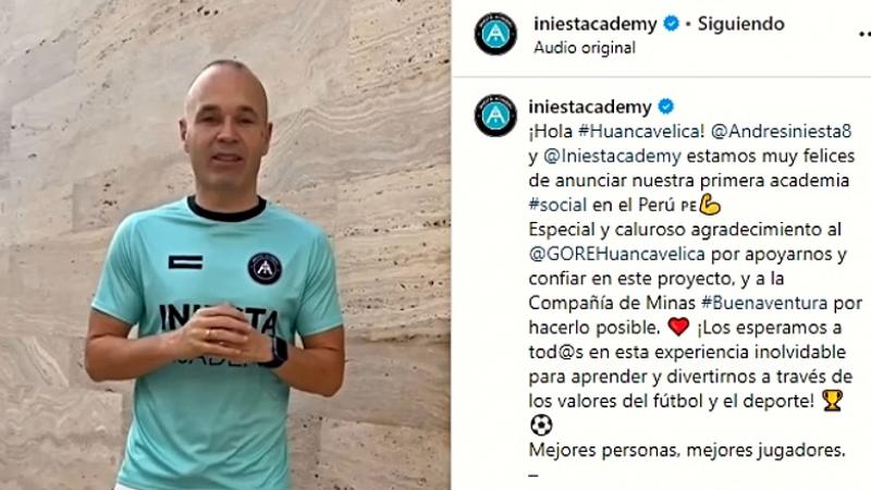 Iniesta Academy perú huancavelica