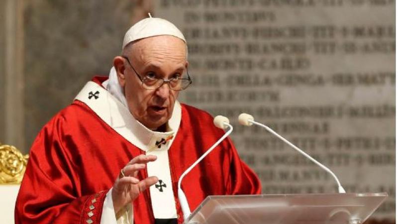 Papa Francisco  saluda al Perú por Señor de los Milagros  