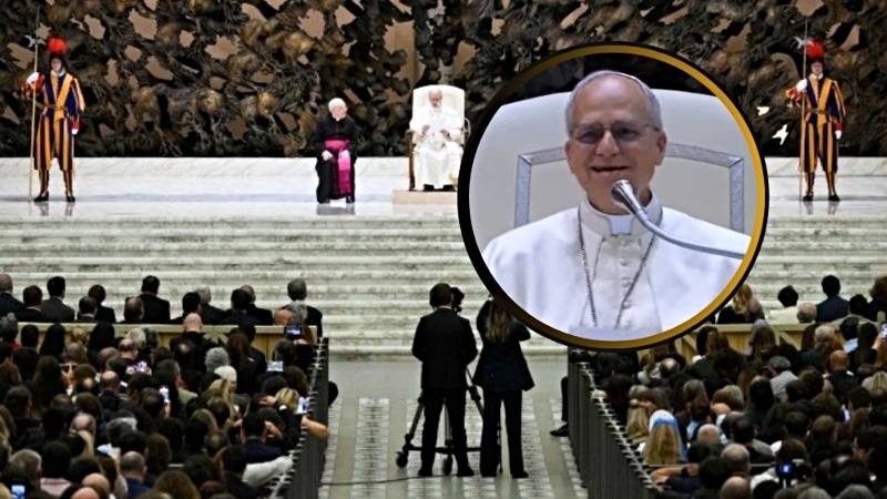 papa león XIV vaticano religión católica prensa