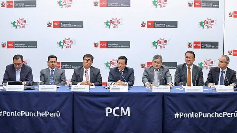 premier arana  pcm presidenta dina boluarte ministerio público fiscalía de la nación minería ilegal