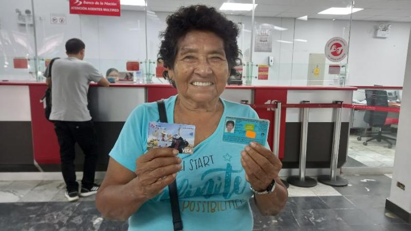 Pensión 65 tarjetas de débito iquitos midis Contigo