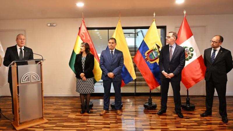 Perú asumió la Secretaría General de la Comunidad Andina