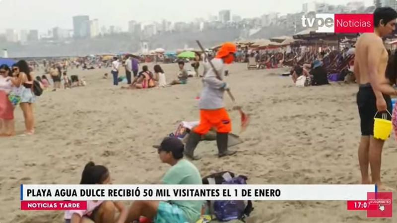 Municipalidad de Chorrillos  aforo máximo  playa Agua Dulce