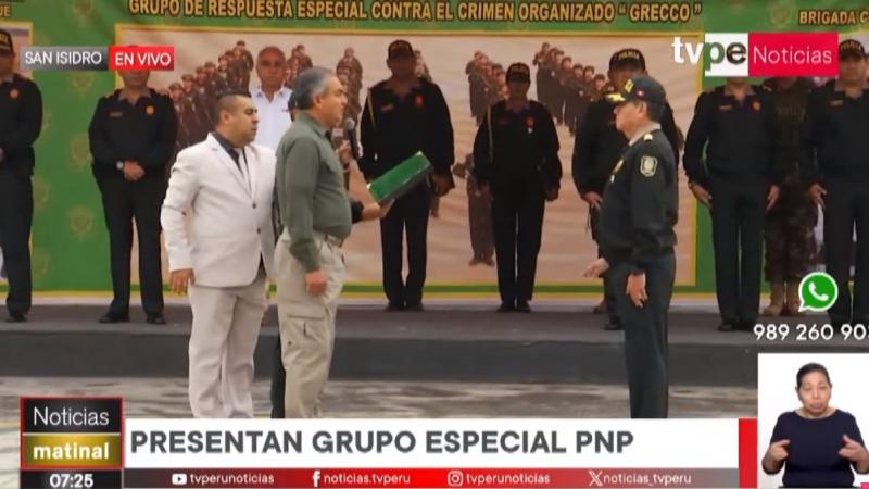 Vicente Romero crimen organizado PNP