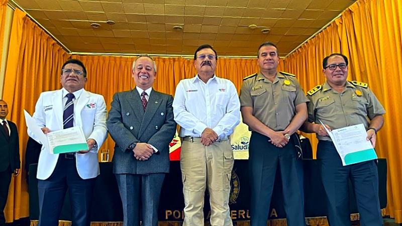 ministro del Interior PNP policía