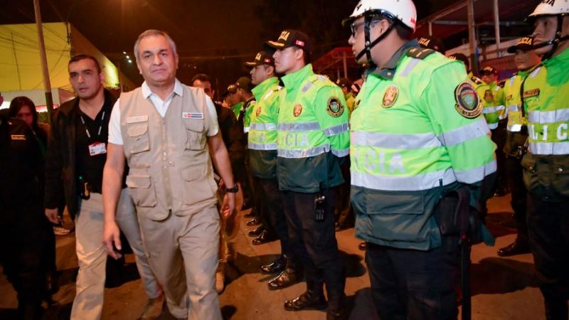 Policía Nacional Mininter Vicente Romero
