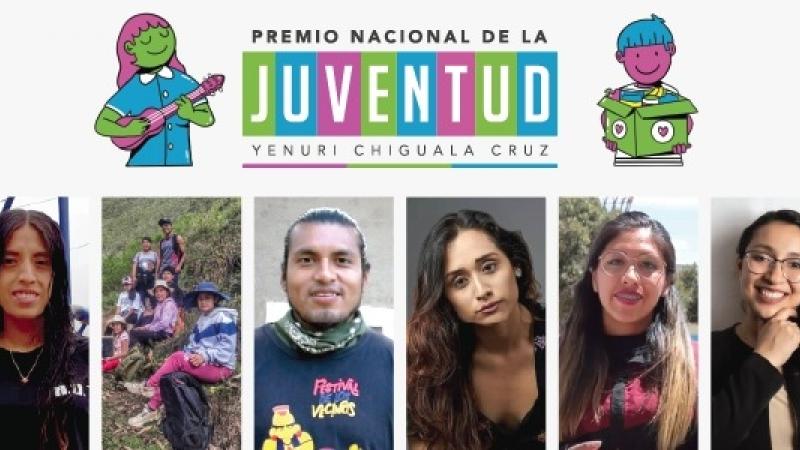 Los Premios Nacional Juventud Yenuri Chiguala Cruz