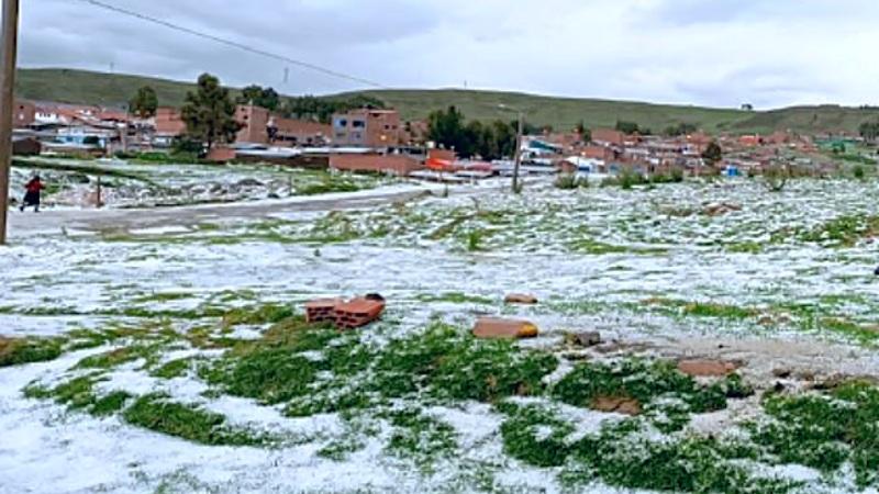 Granizo granizada Cusco fenómeno de El Niño Indeci