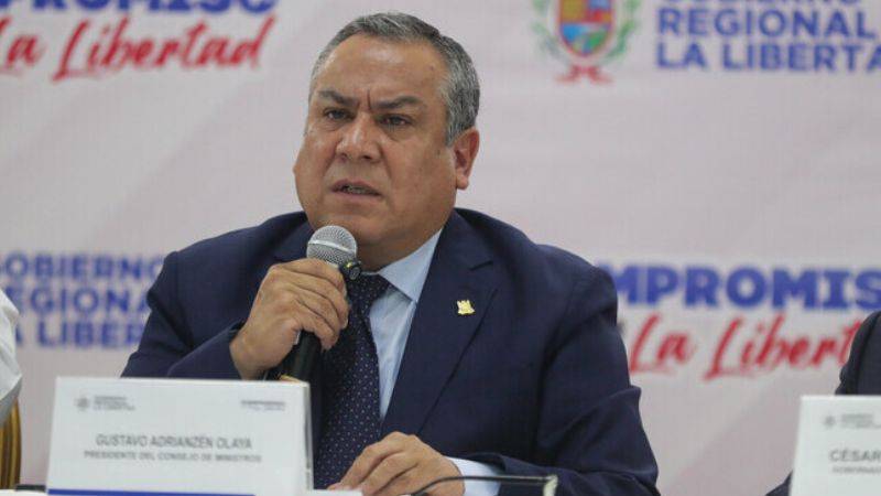 Premier Gustavo Adrianzén anuncia medidas del Gobierno ante explosión en frontis del MP de Trujillo