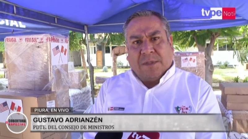 Premier Gustavo Adrianzén
