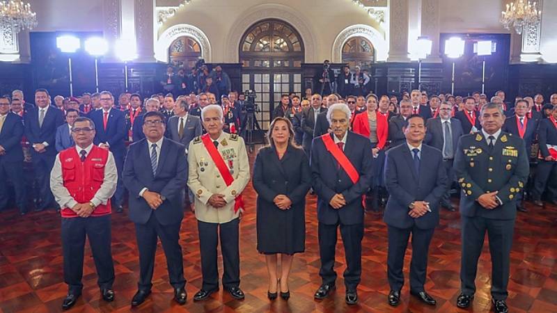 presidenta dina boluarte gein PNP terrorismo