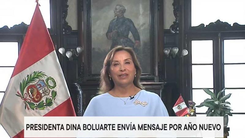 Presidenta Dina Boluarte economía la lucha contra la delincuencia