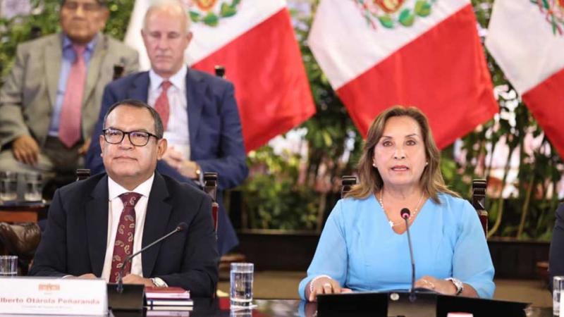 Presidenta Dina Boluarte obras Gobierno