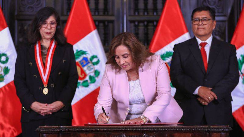 Presidenta Dina Boluarte