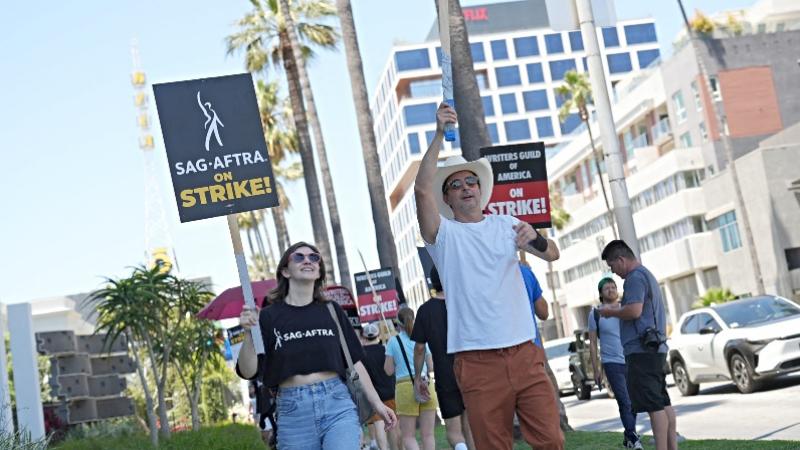 Protesta en Hollywood