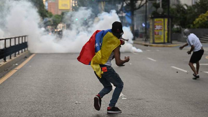 protestas en Venezuela