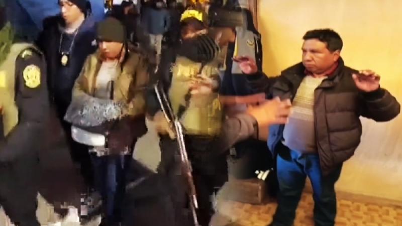 Puno Policía PNP alcalde de la rinconada coima