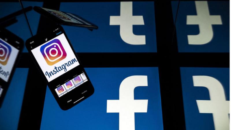 Facebook e Instagram logos