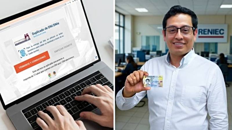 DNI reniec duplicado renovación