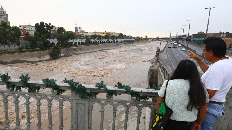 AUMENTO DE CAUDAL DEL RÍO RÍMAC