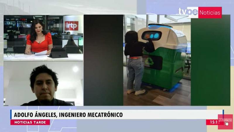 IRBin robot inteligencia artificial reciclaje