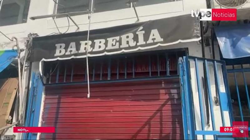 San Martín de Porres explosivo barbería