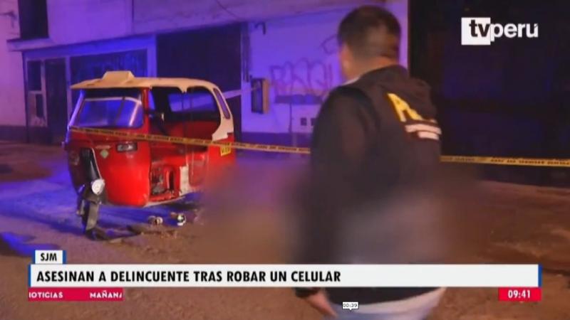 San Juan de Miraflores asesinato delincuencia robo Lima Metropolitana