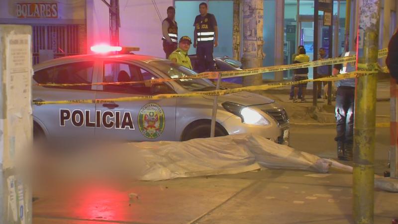 San Juan de Miraflores Crimen Balazos Sicarios