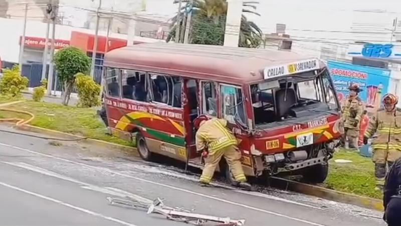 San Miguel Accidente de tránsito Heridos cúster