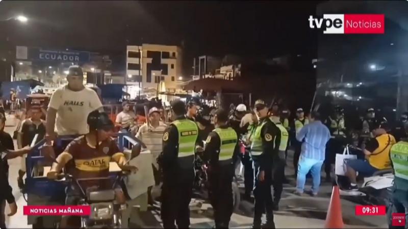 TUMBES SEGURIDAD TREN DE ARAGUA